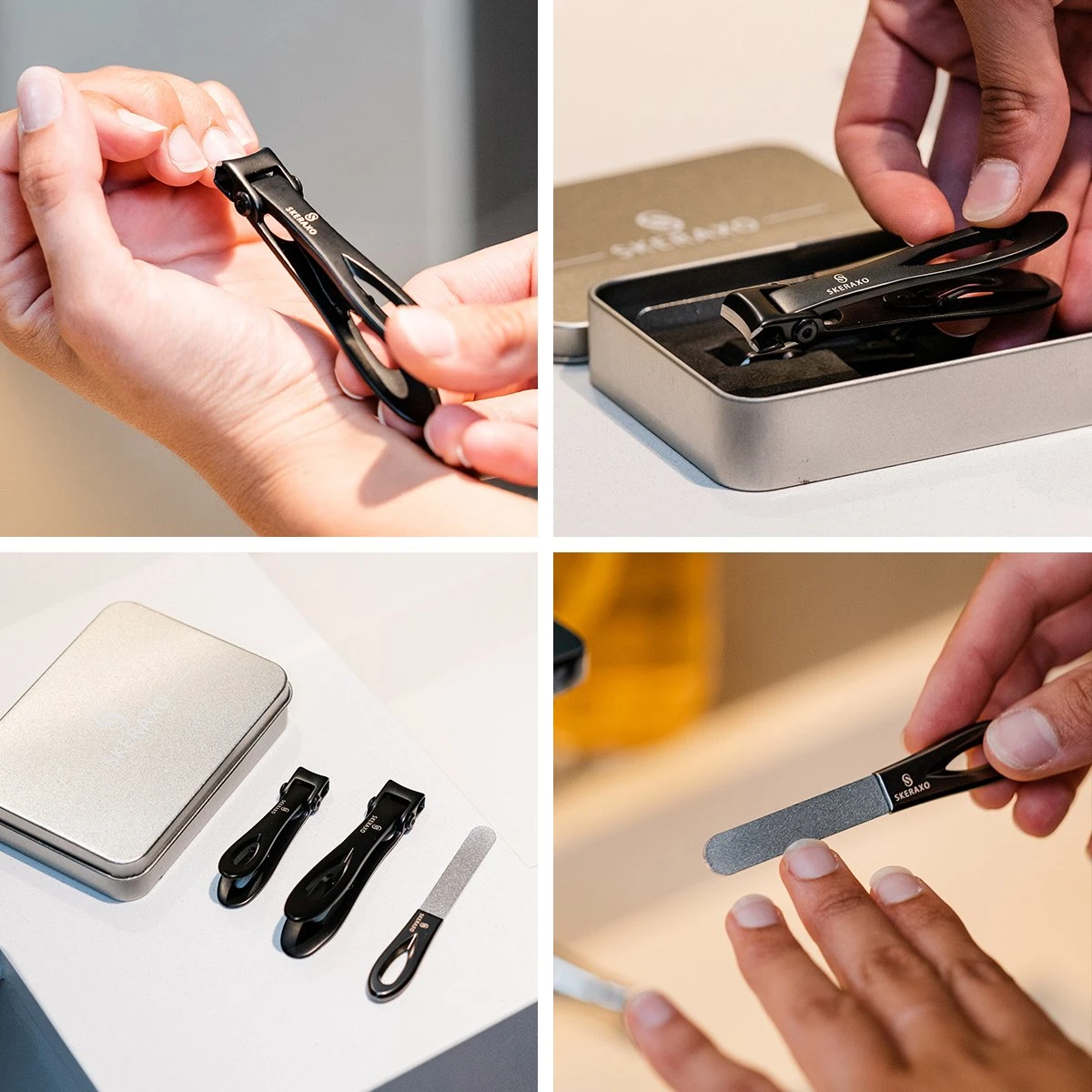 Skeraxo Nagelknipper Tegen Kalknagels – Nagelset Met Nagelvijl – Nageltang - Teennagelknipper 13 Skeraxo Nagelknipper Tegen Kalknagels – Nagelset Met Nagelvijl – Nageltang - Teennagelknipper - Afbeelding 11