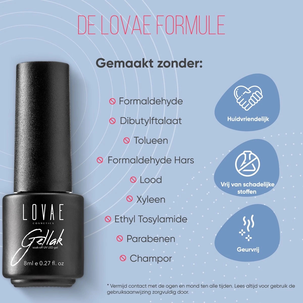 Lovae Cosmetics Gellak - 6-delige Set - Gel Nagellak - Winter Dreams - Gellac - 8ML - Afbeelding 5