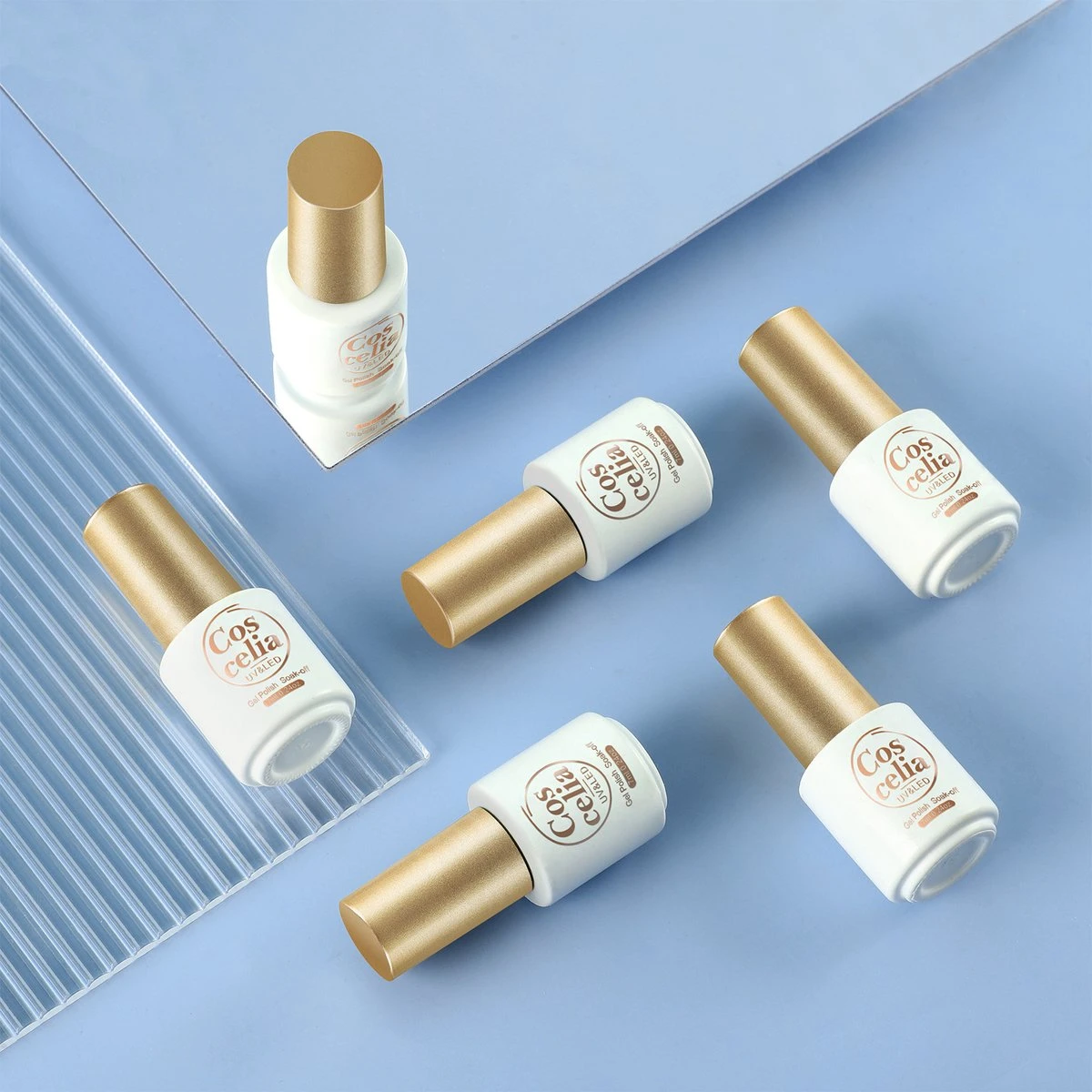 10 Temperatuur Veranderende Kleuren Gellak - Gel Nagellak - Gellakset - Nagelset - Temperature Change Nail Polish - Manicureset - 10 Kleuren Gel Polish - Gelnagels - Nagellak - Gelnagel Kit - Afbeelding 2