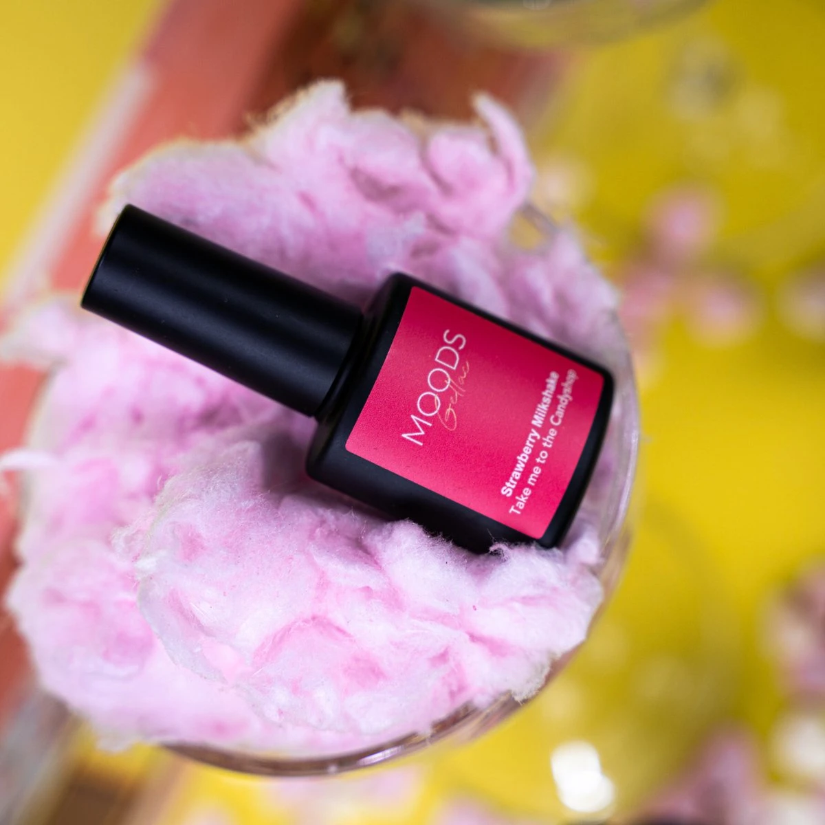 Moods Gellac - Strawberry Milkshake - Gellak - Neon Roze - 15ML - Afbeelding 4