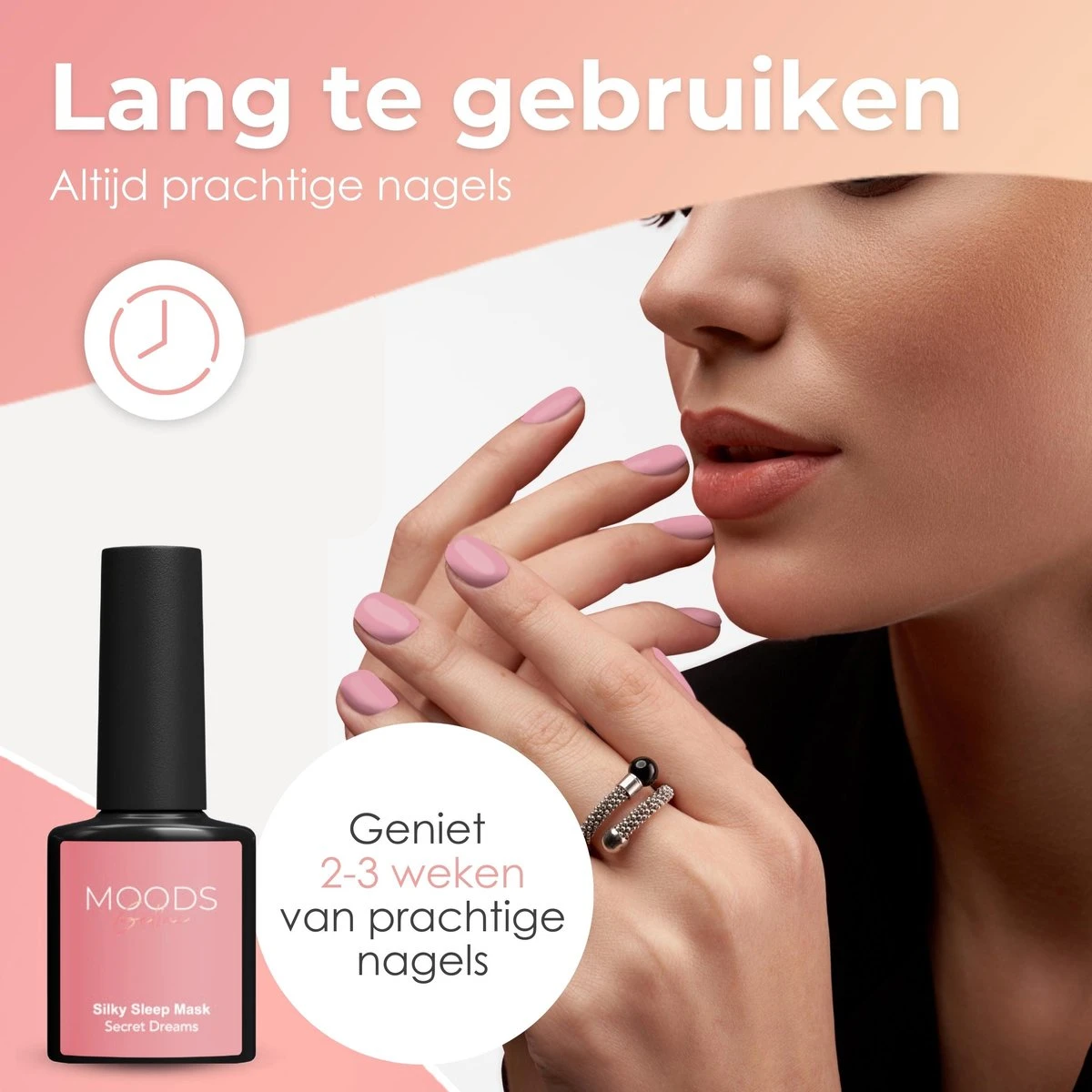 Moods Gellac 6-delige Set - Gel Nagellak - 8ML - Secret Dreams - Gellac - Nagels - Gellak Starterspakket - Chique Kleuren - Afbeelding 3