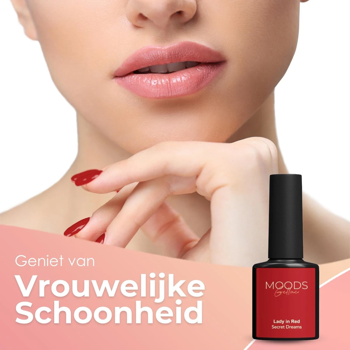 Moods Gellac 6-delige Set - Gel Nagellak - 8ML - Secret Dreams - Gellac - Nagels - Gellak Starterspakket - Chique Kleuren - Afbeelding 7