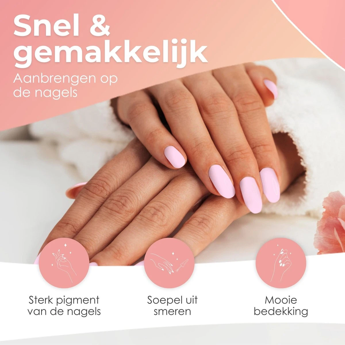 Moods Gellak 6-delige Set - Gel Nagellak - 8ML - Summer In Hawaii - Gellac - Nagels - Gellak Starterspakket - Pastel Kleuren - Afbeelding 2