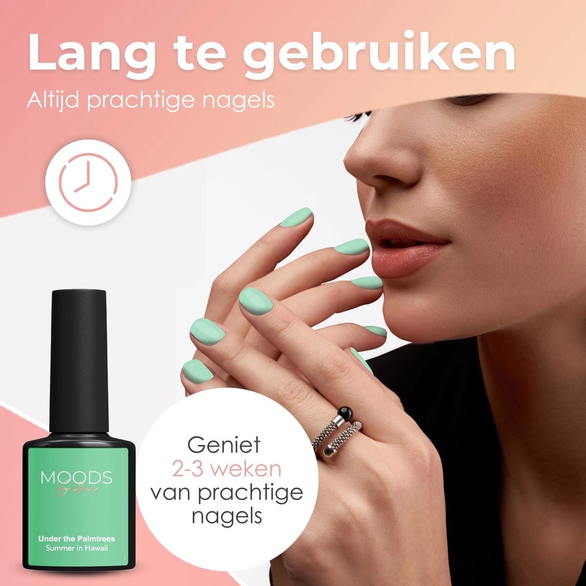 Moods Gellak 6-delige Set - Gel Nagellak - 8ML - Summer In Hawaii - Gellac - Nagels - Gellak Starterspakket - Pastel Kleuren - Afbeelding 3