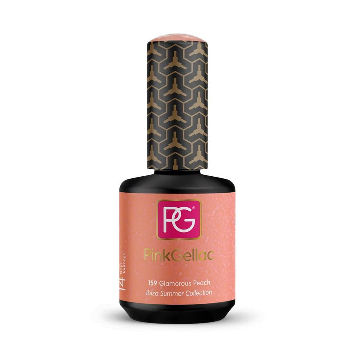 Pink Gellac - Glamorous Peach - Gellak - Vegan - Oranje - Glanzend - 15ml - Afbeelding 9