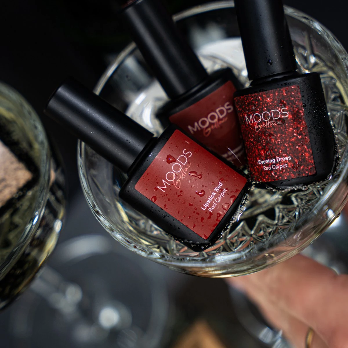 Moods Gellac - Lipstick Red - Gellak - Classic Rood - 15ML - Afbeelding 3