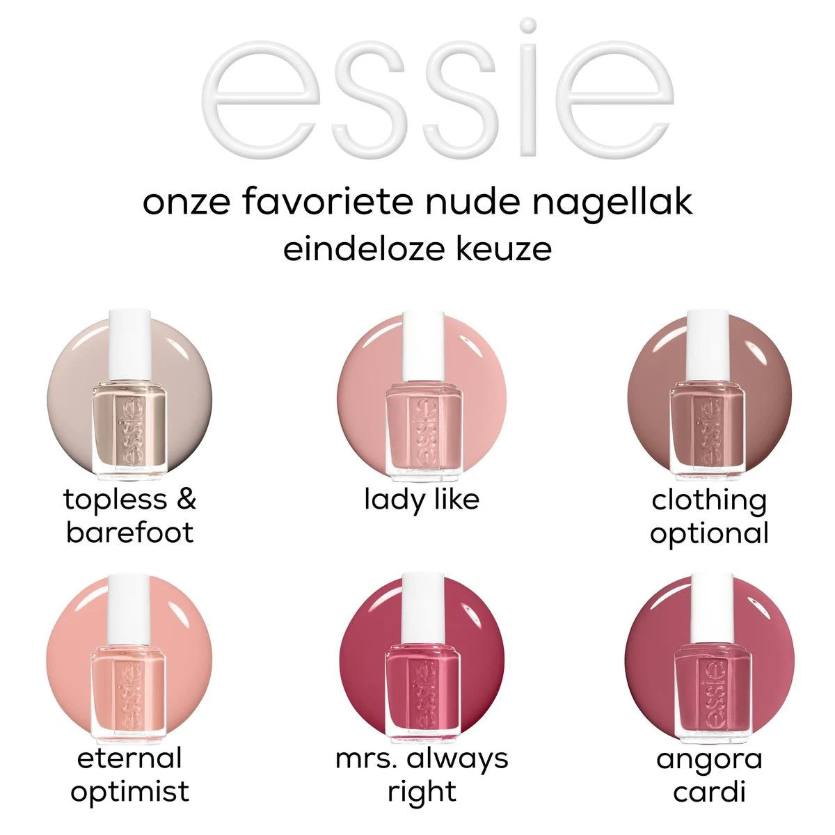 Essie Clothing Optional Nagellak - Taupe - Glanzend - Afbeelding 8