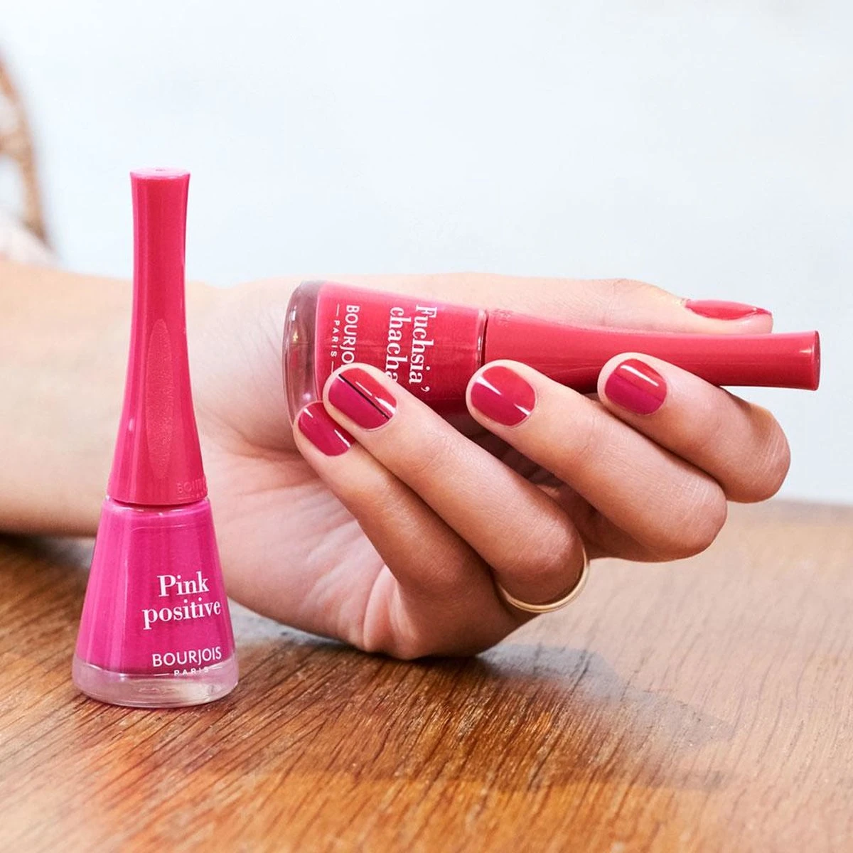 Bourjois 1 Seconde Nagellak - 12 Pink Positive - Afbeelding 11