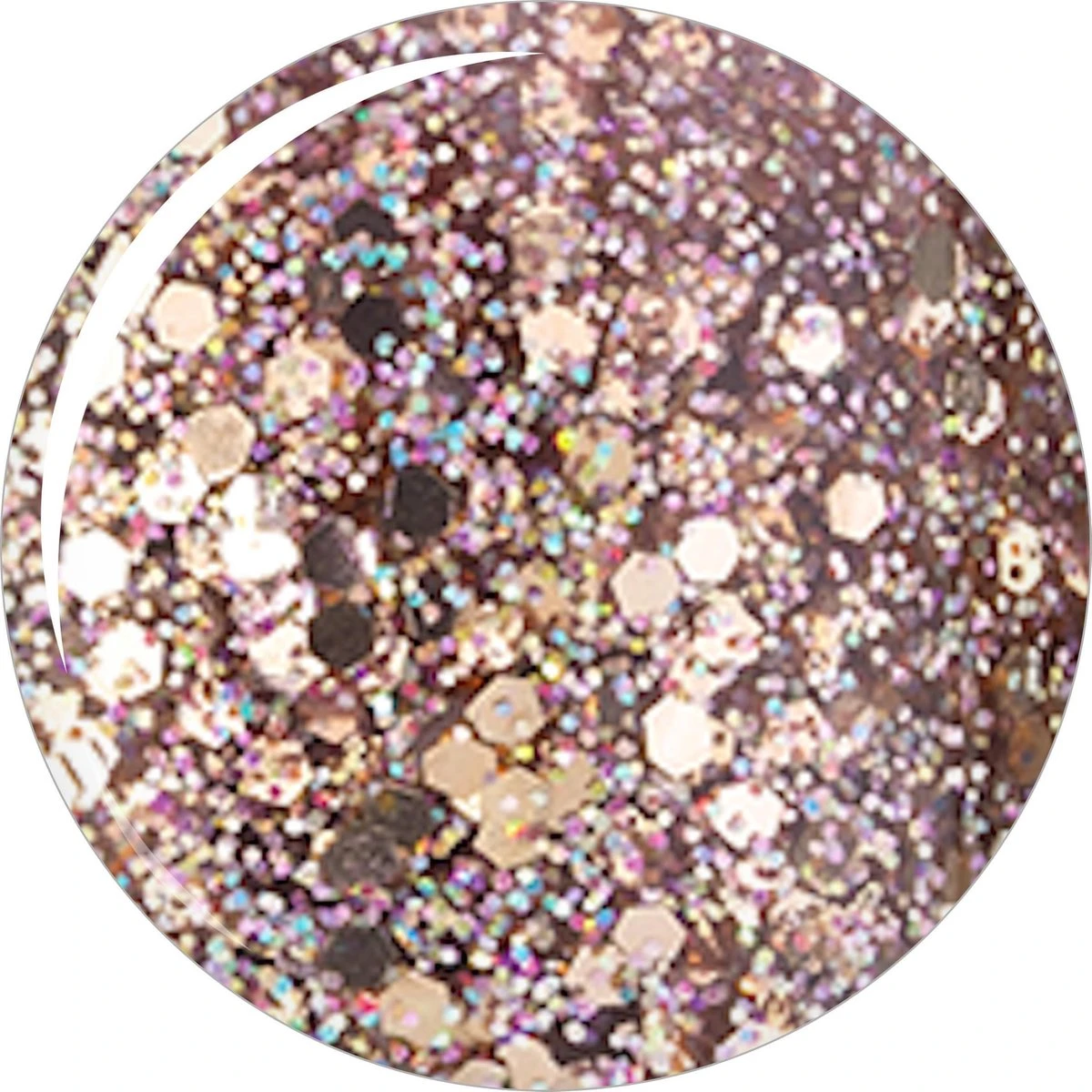 Rimmel London Glitter Low Coverage Nagellak - 019 Disco Diva - Afbeelding 4