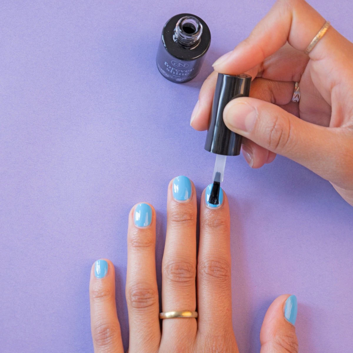 PN Selfcare - Nagellak Top Coat Forever Shine 6ml - Doorschijnend - Nagelverzorging - Afbeelding 3