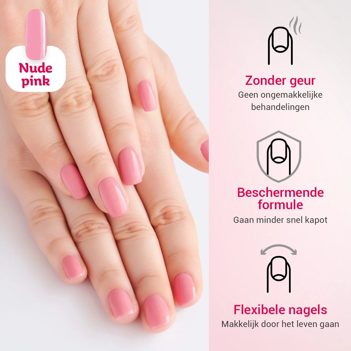 Miss Jules® Polygel Kit - 30 Ml Nude Pink - Polygel Nagels Starterspakket – Polygel Set Incl. Instructievideo (NL) – Polygel Starters Kit - Afbeelding 5