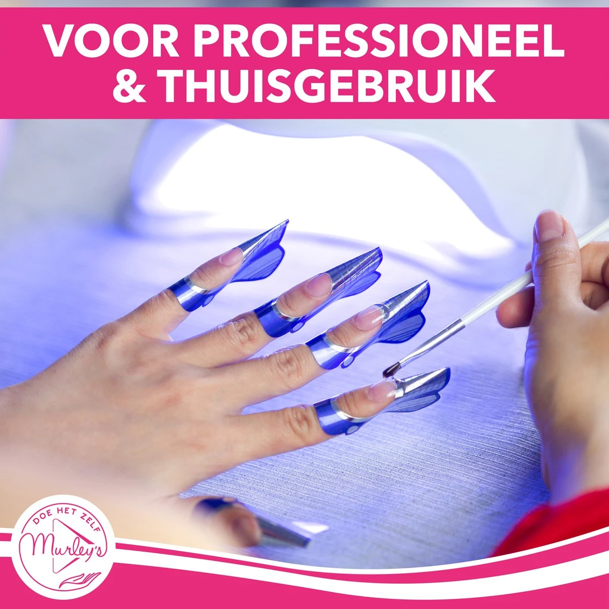 MURLEY'S Builder Gel UV-LED Builder Gel Voor Gelnagels Transparant 20 Ml Op Acrylbasis. Verlengen En Vormen Van De Nagels. - Afbeelding 3
