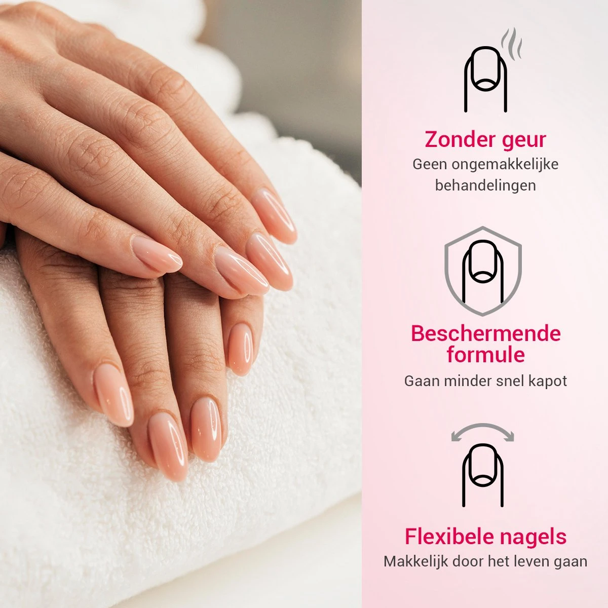 Miss Jules® Luxe Complete Polygel Kit - Polygel Nagels Starterspakket - 3 X 30 ML - Perfecte Combinatie Gellak & Acryl - Inclusief Instructievideo (NL) - Afbeelding 4