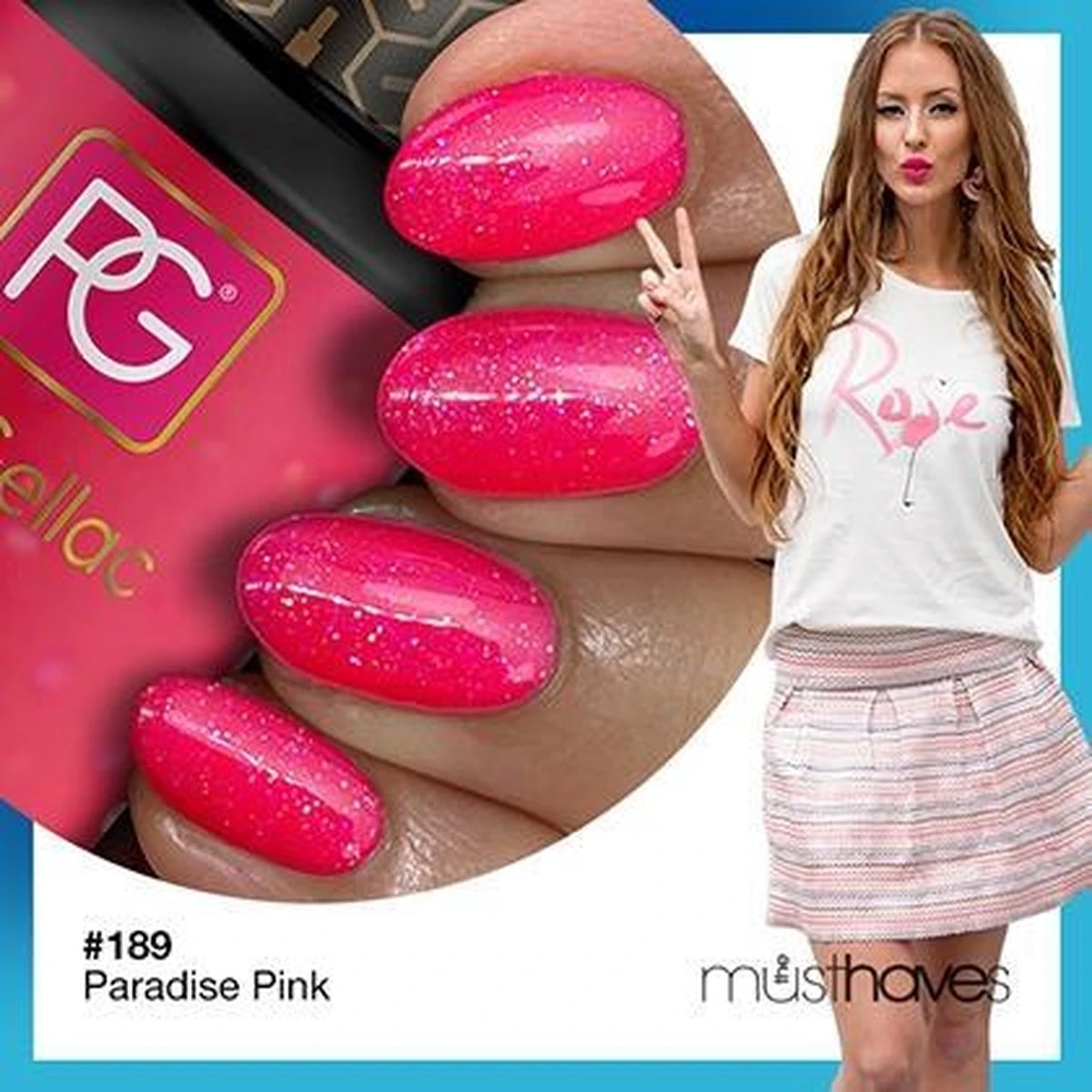 Pink Gellac - Paradise Pink - Gellak - Vegan - Roze - Glanzend - 15ml - Afbeelding 4