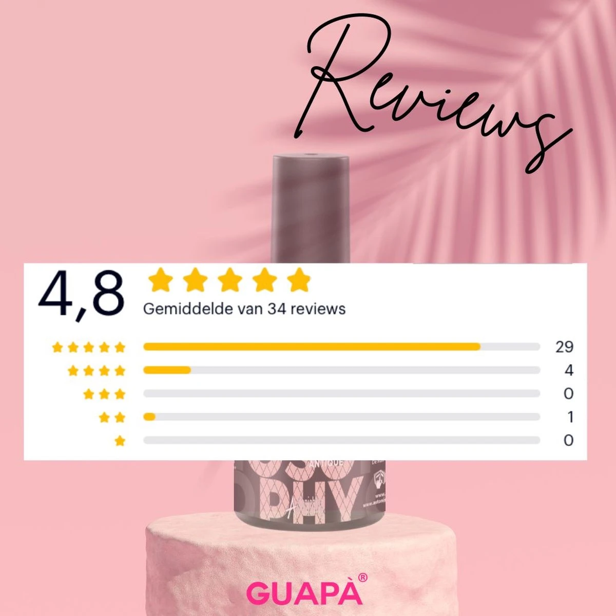 GUAPÀ® BIAB Builder Gel In A Bottle | BIAB Nagellak | Gelnagels Starterspakket | Nagellak | Gellak Pink | Builder Gel | Primer | Top Gel | 7 Ml Peony - Afbeelding 4