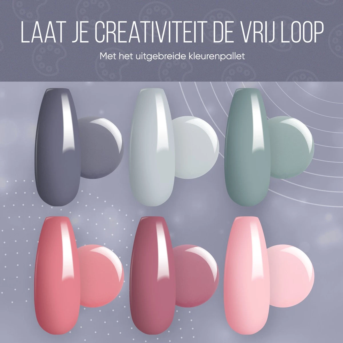 Gellak Starterspakket - Gellak - Gel Nagellak - Gellak Set - 6x8ML Kleuren - Nude Edition - Gellac - Nude Kleuren - Afbeelding 10