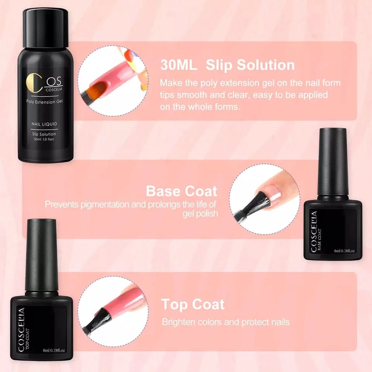 Polygel Kit - Polygel Set - Nagelverlenging - Polygel 7 Kleuren - Nail Prep - Nail Primer - Polygel Nagels - Kunstnagels - Gel Polish - Acryl Gellak - Afbeelding 12