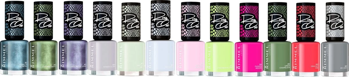 Rimmel London Rita Ora Nagellak - 807 My Grey - Afbeelding 2