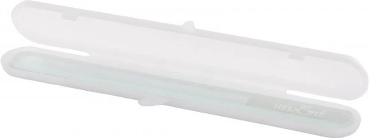 Herome Glazen Nagelvijl Glasvijl Reisformaat - Glass Nail File Travelsize - Voorkomt Splijten En Haakjes - Afbeelding 12