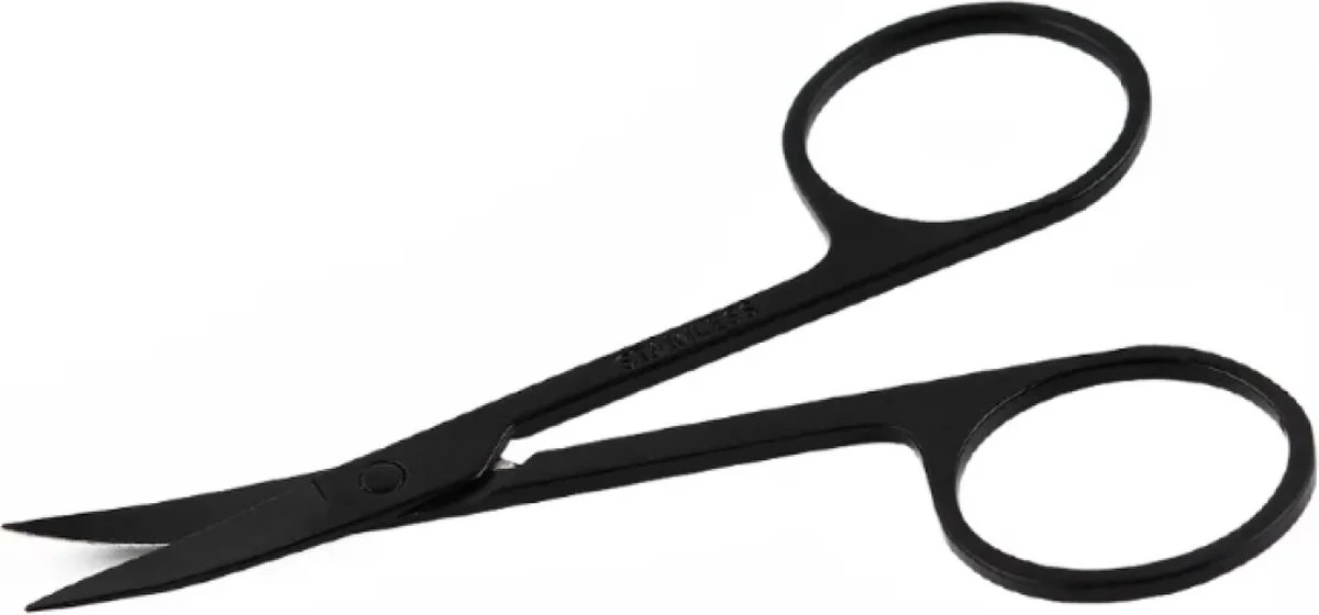 Medies - Nagelschaar 9 Cm En Kleine Nagelknipper Met Vijl 6 Cm | Nagelschaar | Nagelknipper | Nagelschaartje | Nagelverzorging - Zwart - Afbeelding 7