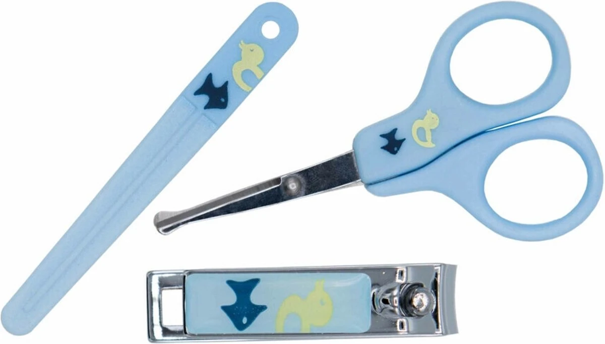 Manicureset Voor Baby's : Schaar, Vijl En Knijpertje