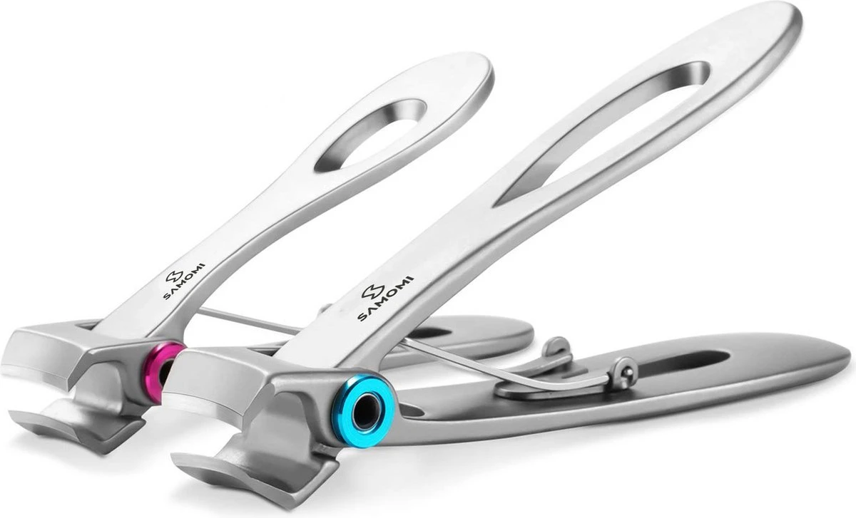 Allsa Nagelknipper Set - Nageltang - Nagelvijl - Stainless Steel - Zilver - Afbeelding 6