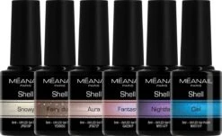 Méanail - Gellak - Shell - Fairy Tail - Gel Nagellak - 6 X 8ml