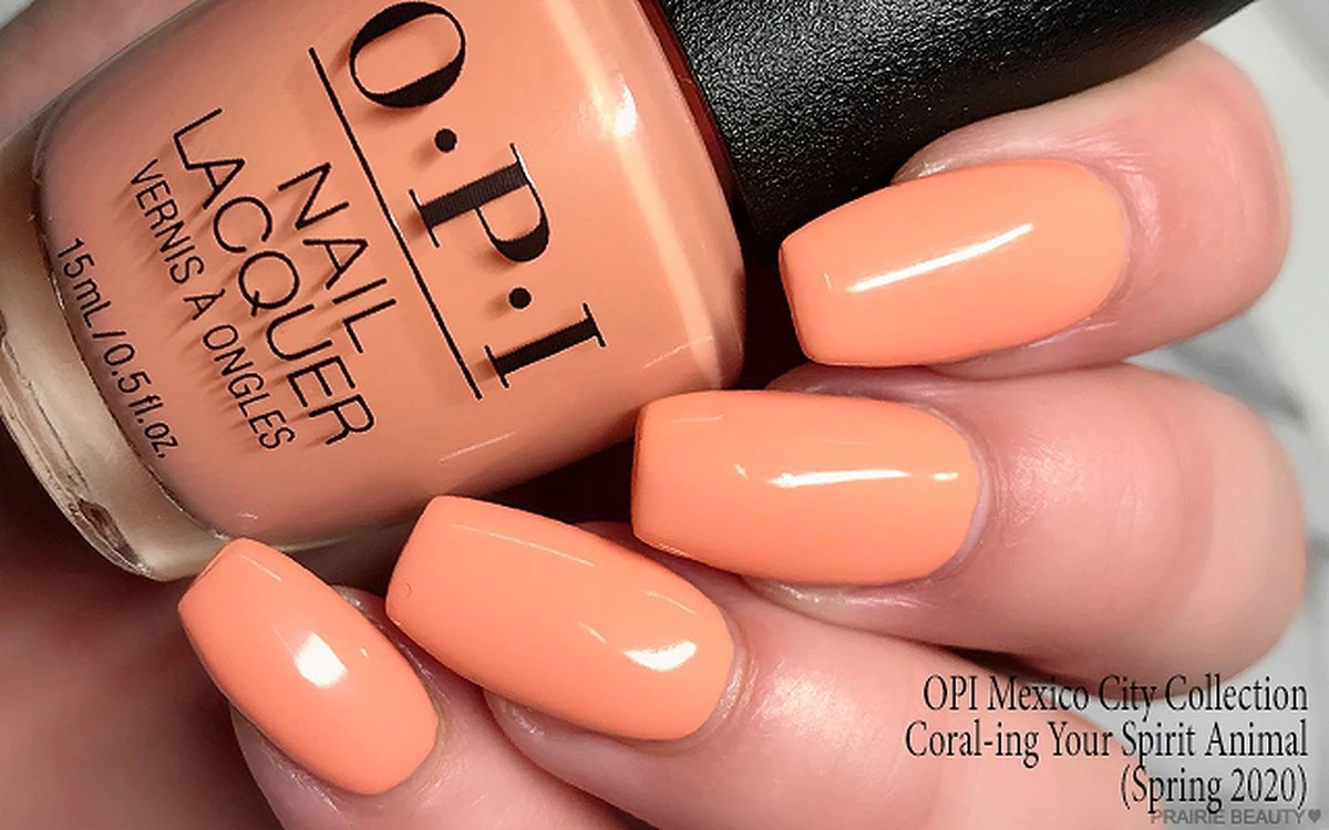 OPI - Coral-ing Your Spirit Animal - Nail Lacquer Nagellak - Afbeelding 2