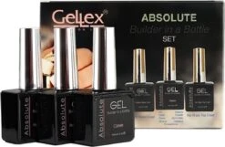 Gellex - SET Absolute Builder Gel In A Bottle- "Persephone" 15ml - Starterspakket - Gel Nagellak Set- Gel Nagels