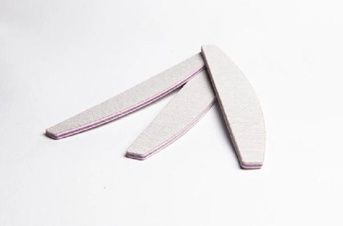 MOENS® Professionele EVA Nagelvijlen | 100/180 Grit | Nagelvijl Set Van 10 Stuks Voor Acryl En Gelnagels - Afbeelding 2