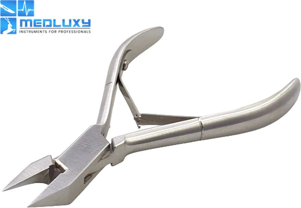 MEDLUXY - Nageltang - Hoektang ( Ingegroeide Nagels , Nagelhoekjes ) Spits Rechte Bek - Nagelknipper - 13 Cm - Afbeelding 5