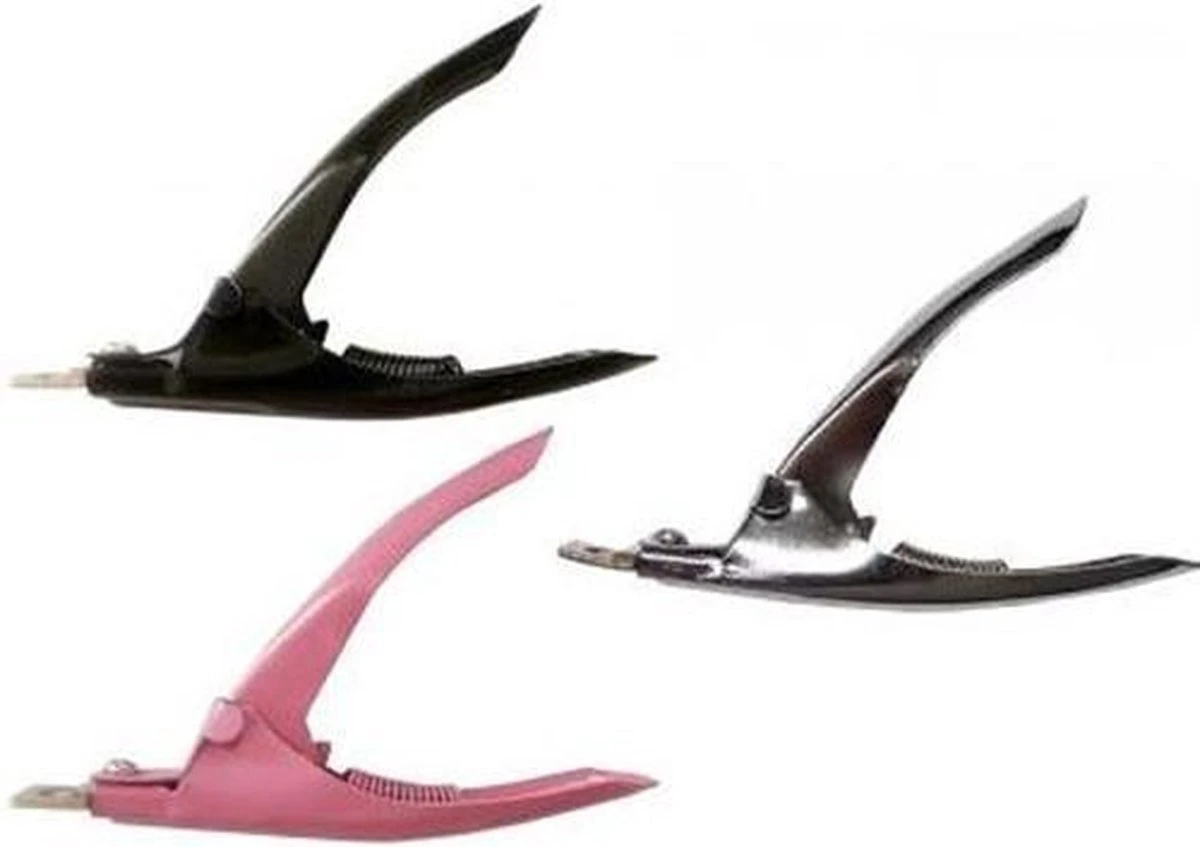 Merkloos Nagelknipper Voor Kunstnagels, Kleur Zilver, Nageltips Zo Op De Gewenste Lengte! - Afbeelding 2