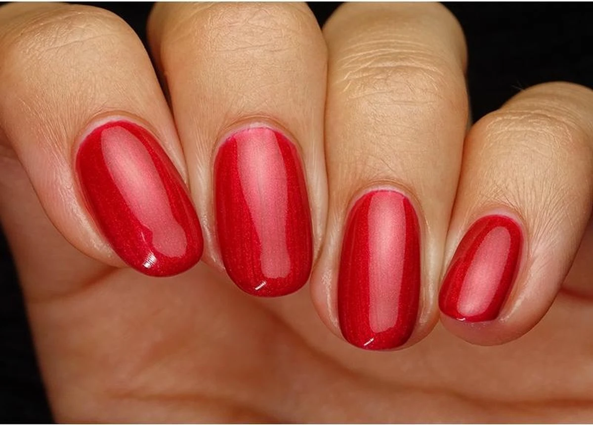 Pink Gellac - Moulin Red - Gellak - Vegan - Rood - Glanzend - 15ml - Afbeelding 6