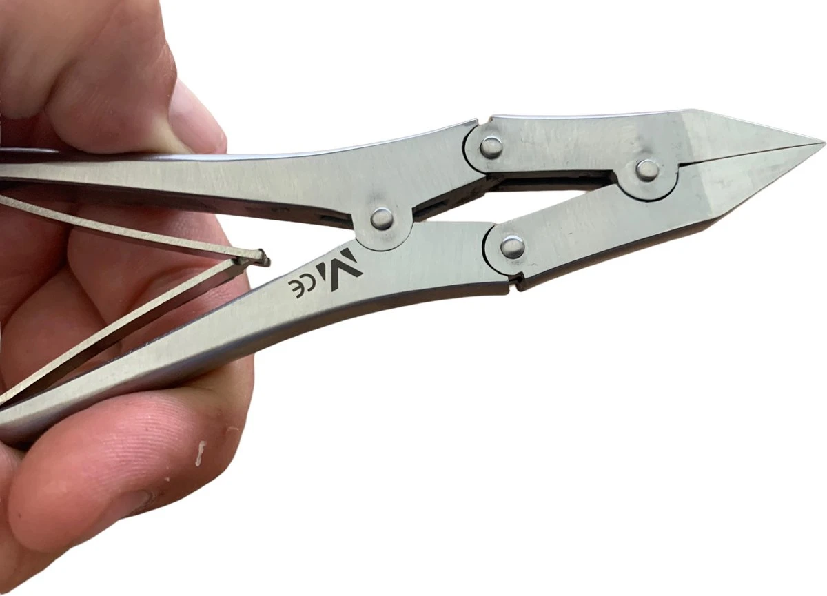 Medies - Premium Dubbelscharniertang | Nageltang | Nagelknipper | Nageltang Pedicure | Nageltang Dubbele Overbrenging - Recht - Diabetici - Met Stevige Etui - Afbeelding 5