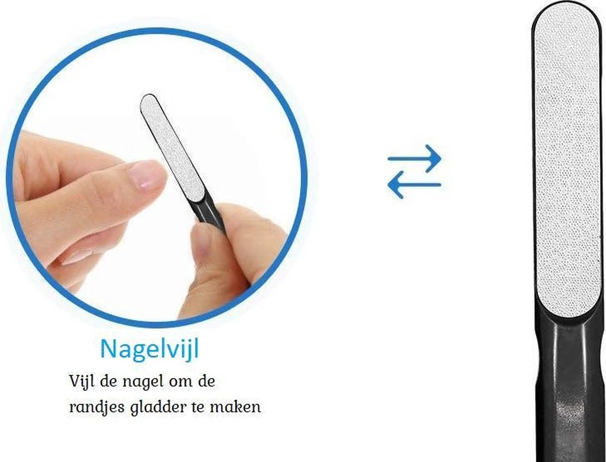 Nail It Nageltang Met Gebogen Bek + Gratis Vijl| Nagelknipper| Teennagelknipper| Nagelschaar| Ingegroeide Teennagels| Dikke Nagels| Nagelknipper Set| Pedicure Set| Cadeau Tip 2023 - Afbeelding 10