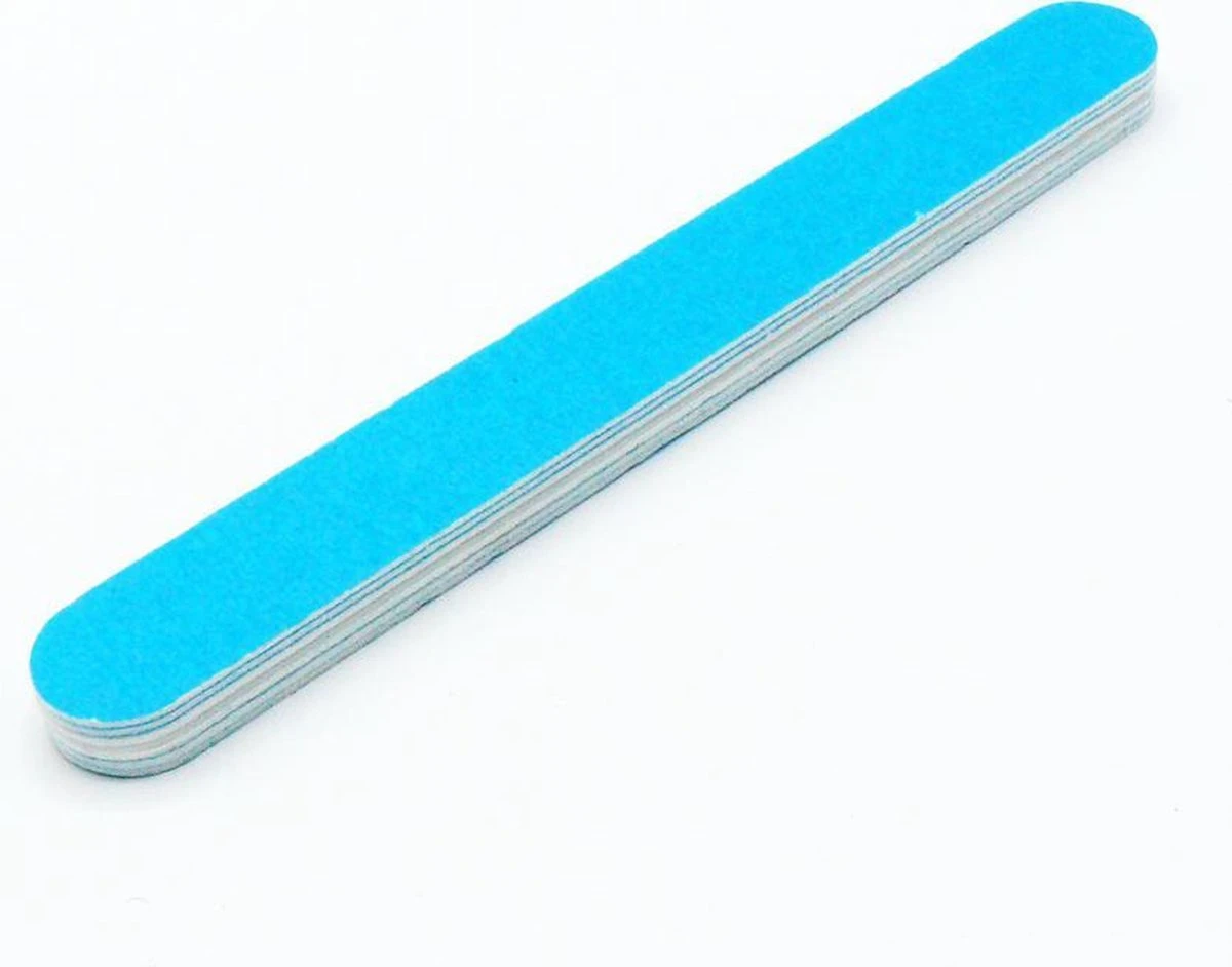 Doodadeals® | 6-Way Nail File And Buffer Block | Shape En Shine | 6-laagse Nagelvijl | Blauw - Afbeelding 2
