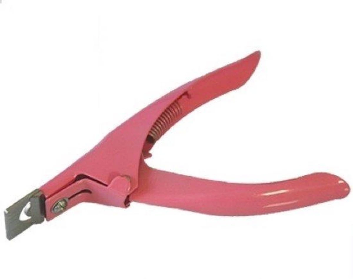 Merkloos Nagelknipper Kunstnagels - Nepnagels - RVS -Roze