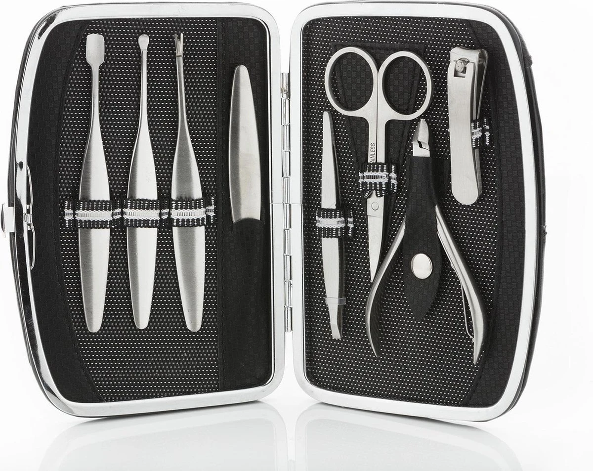 Basis 9-delige Manicureset - Reisset - Nagelverzorging Set - Afbeelding 4