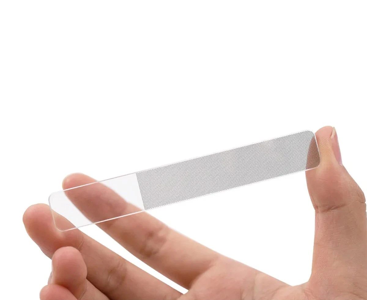 INTER-ESQUE Nagelvijl - Glasvijl - Nagelvijl Glas - Glazen Nagelvijl - Inclusief Opbergcase - Afbeelding 3