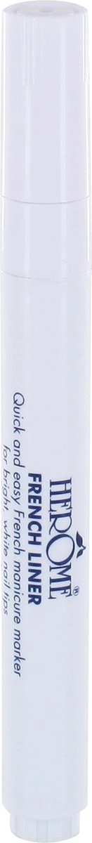 Herome French Liner - Manicurestift - Creëer Witte Nagelranden In Een Handomdraai - 5ml. - Afbeelding 4