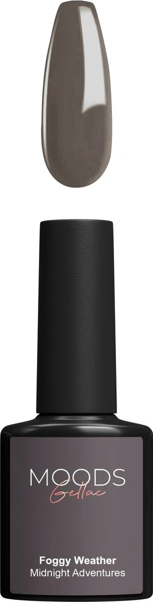 Moods Gellac - Foggy Weather - Gellak - Classy Grijs - 15ML