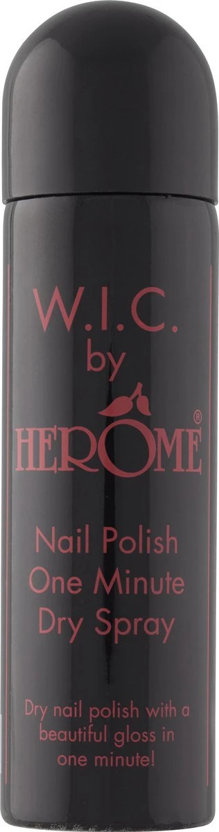 Herome WIC One Minute Dry Spray - Een Beschermende En Voedende Top Coat Topcoat - Gelakte Nagels Binnen 1 Minuut Droog - 75ml. 4 Herome WIC One Minute Dry Spray - Een Beschermende En Voedende Top Coat Topcoat - Gelakte Nagels Binnen 1 Minuut Droog - 75ml. - Afbeelding 2