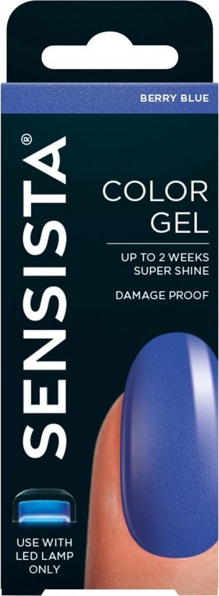 Sensista Color Gel Berry Blue - Blauw - Afbeelding 7
