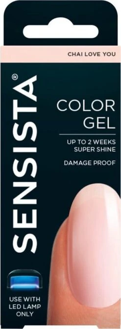 Sensista Color Gel Chai Love You - Nude/Transparant 17 Sensista Color Gel Chai Love You - Nude/Transparant -Pink Gellac Shop 441x1200