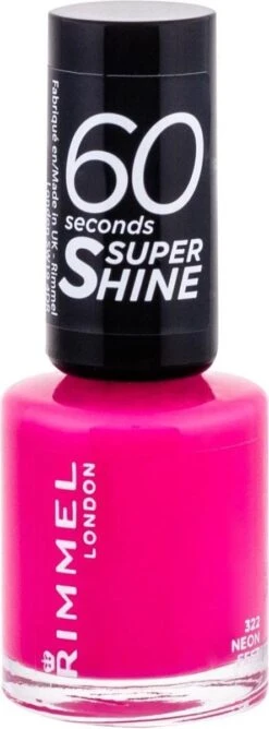 Rimmel London 60 Seconds Supershine Rita Ora Collection Nagellak - 322 Neon Fest 9 Rimmel London 60 Seconds Supershine Rita Ora Collection Nagellak - 322 Neon Fest -Pink Gellac Shop 444x1200 5