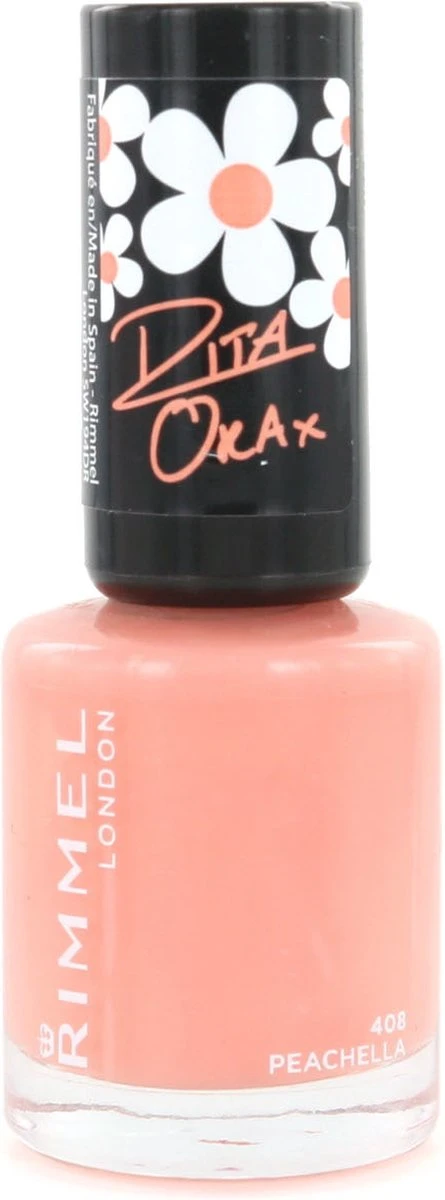 Rimmel London 60 Seconds Supershine Rita Ora Collection Nagellak - 815 Peachella 3 Rimmel London 60 Seconds Supershine Rita Ora Collection Nagellak - 815 Peachella