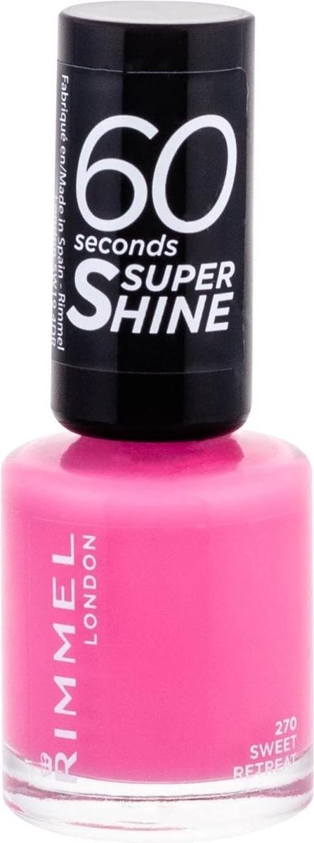 Rimmel London 60 Seconds Supershine Rita Ora Collection Nagellak - 740 Sweet Retreat 7 Rimmel London 60 Seconds Supershine Rita Ora Collection Nagellak - 740 Sweet Retreat - Afbeelding 5