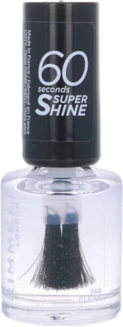 Rimmel London 60 Seconds Finish Nagellak - 740 Clear