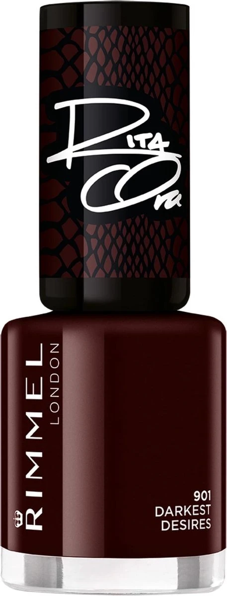 Rimmel London 60 Seconds SuperShine Nagellak - 901 Darkest Desires