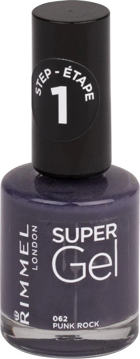 Rimmel London Super Gel Nagellak - 062 Punk Rock - Afbeelding 5